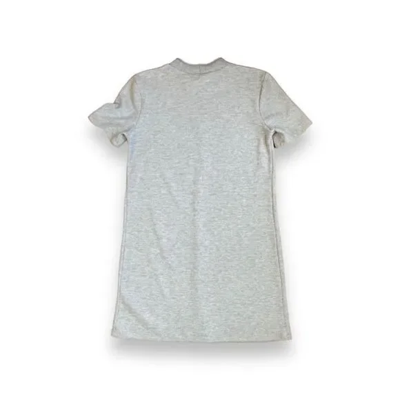 ❌❌ NOT FOR SALE Zara Gray Soft Sweater Mini Dress Sz Medium - Picture 6 of 11